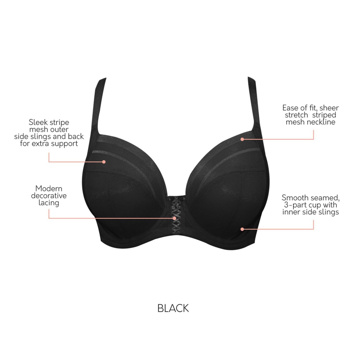 Shea Plunge Unlined Bra