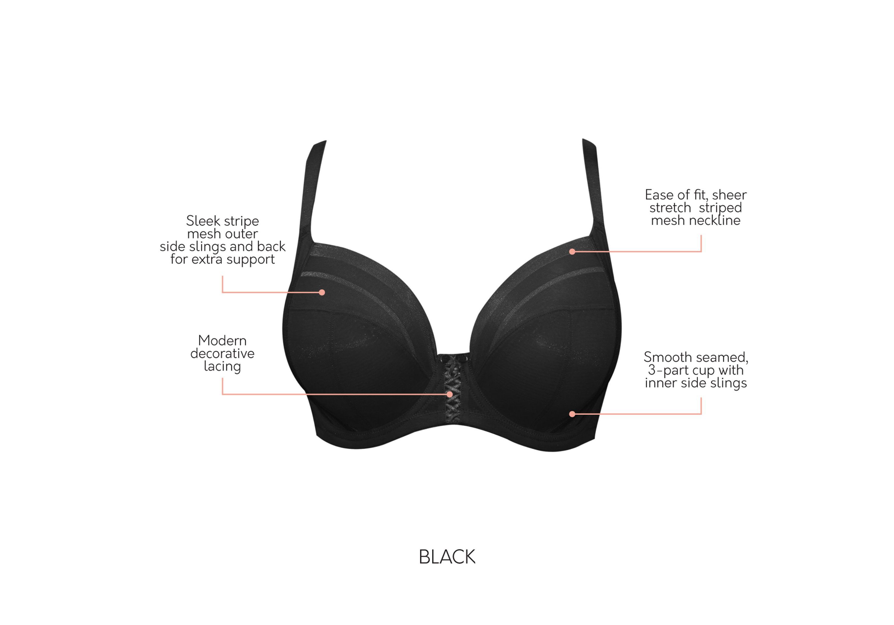 Shea Plunge Unlined Bra