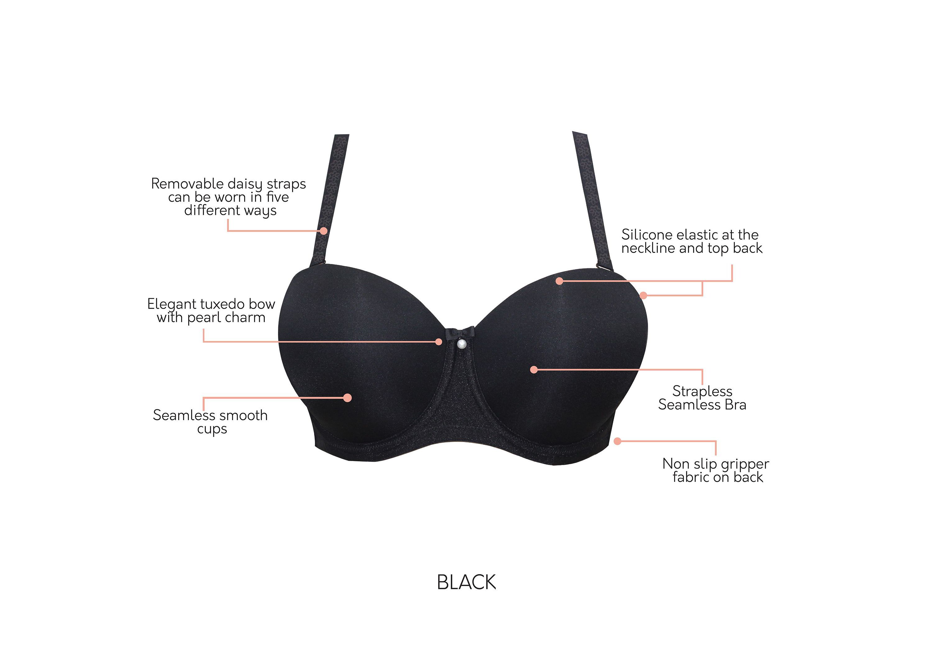 Elise Strapless Bra
