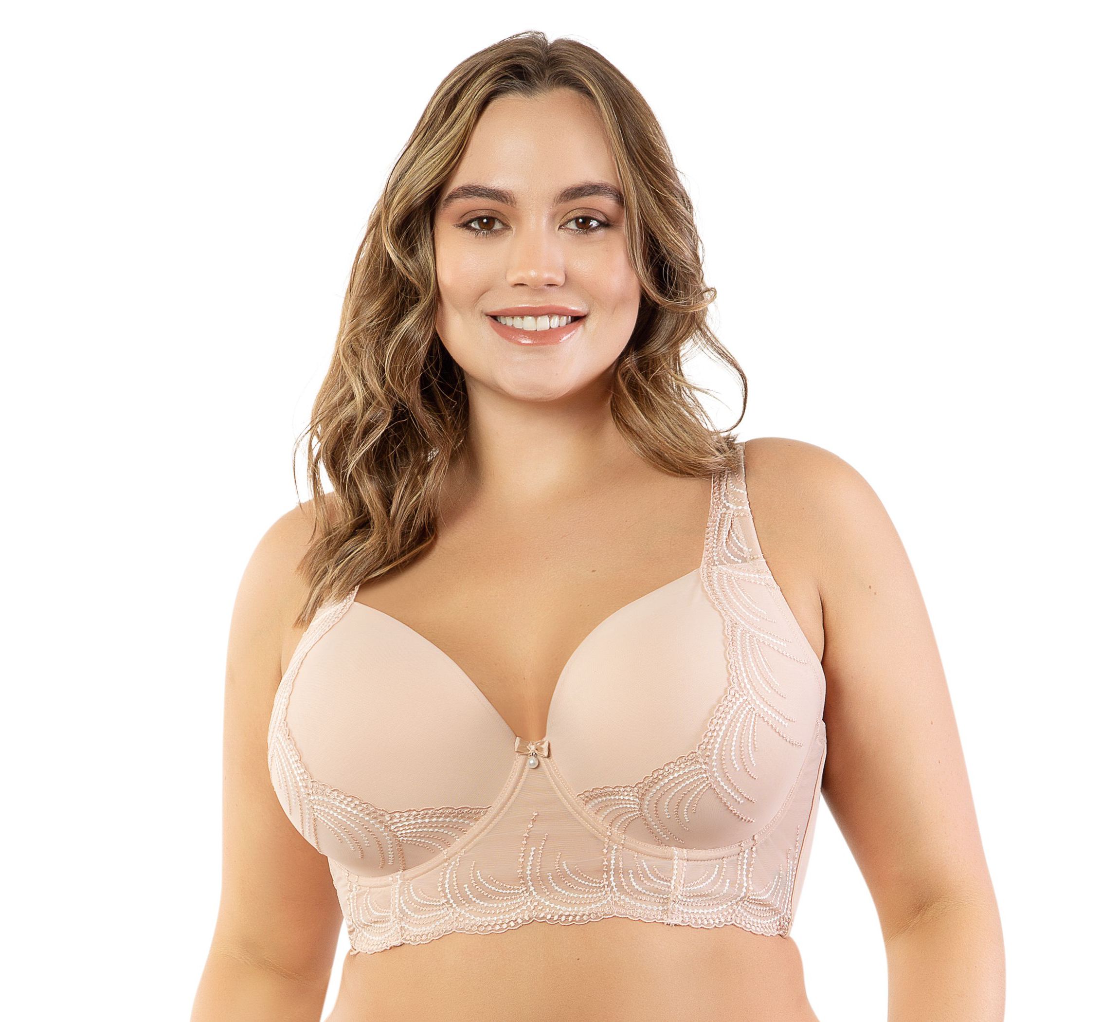 Pearl Longline Plunge Bra