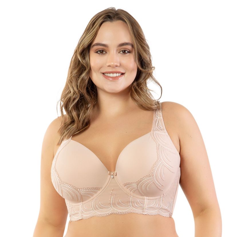 Pearl Longline Plunge Bra