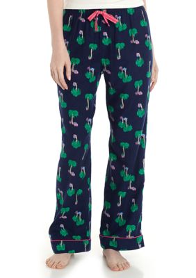 Crown & Ivy™ Women's Printed Flannel Pajama Pants | belk