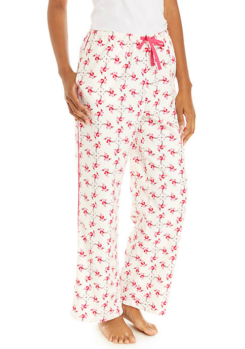 Crown & Ivy™ Flamingo Flannel Pajama Pants | belk