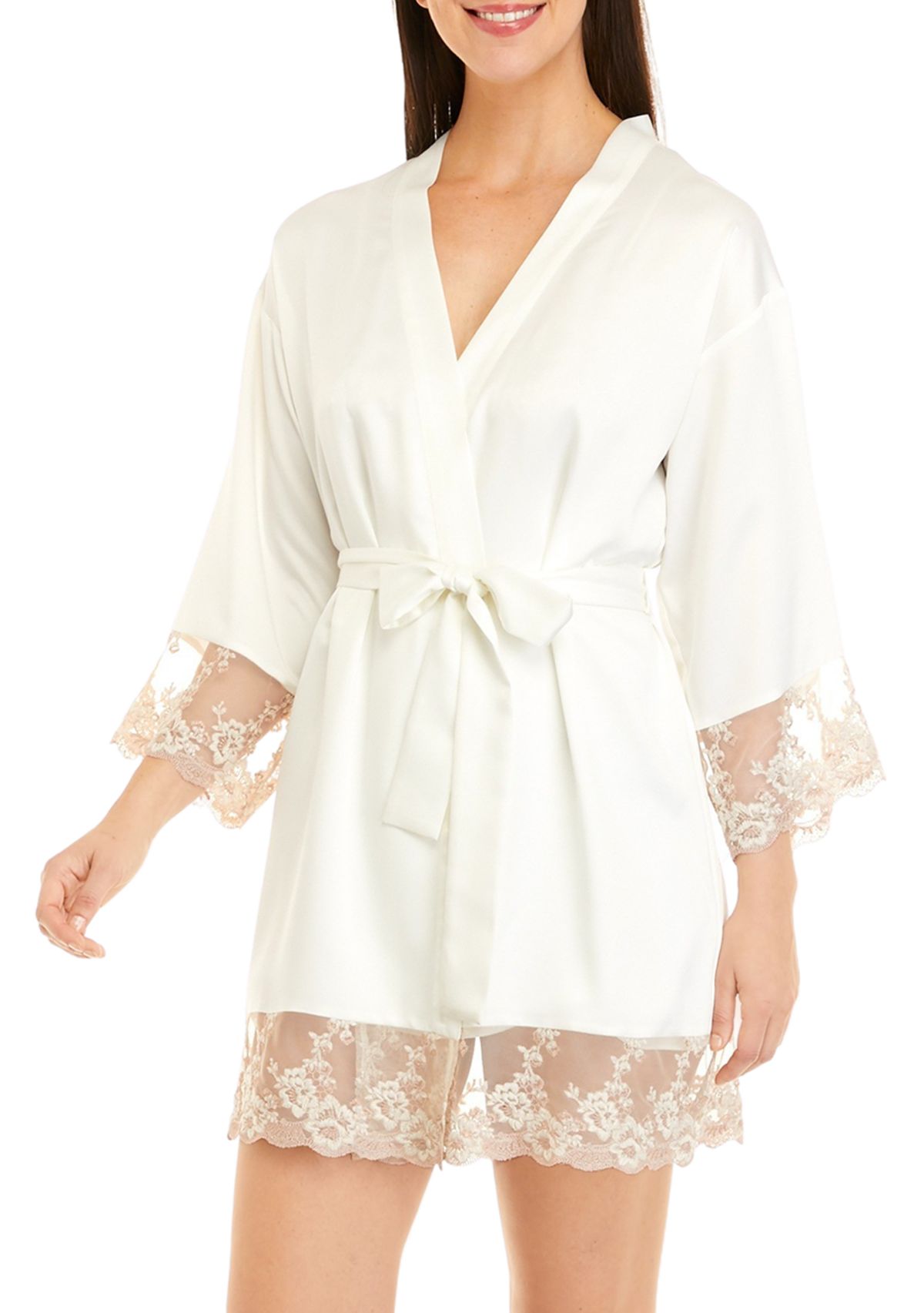 Bridal Embroidery Charm Robe