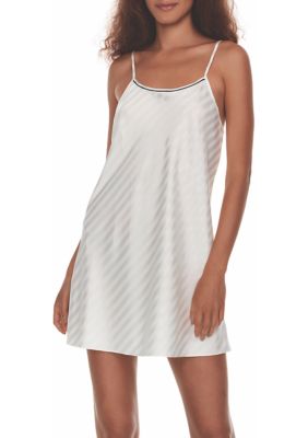 Angela Shadow Stripe Sleeveless Chemise