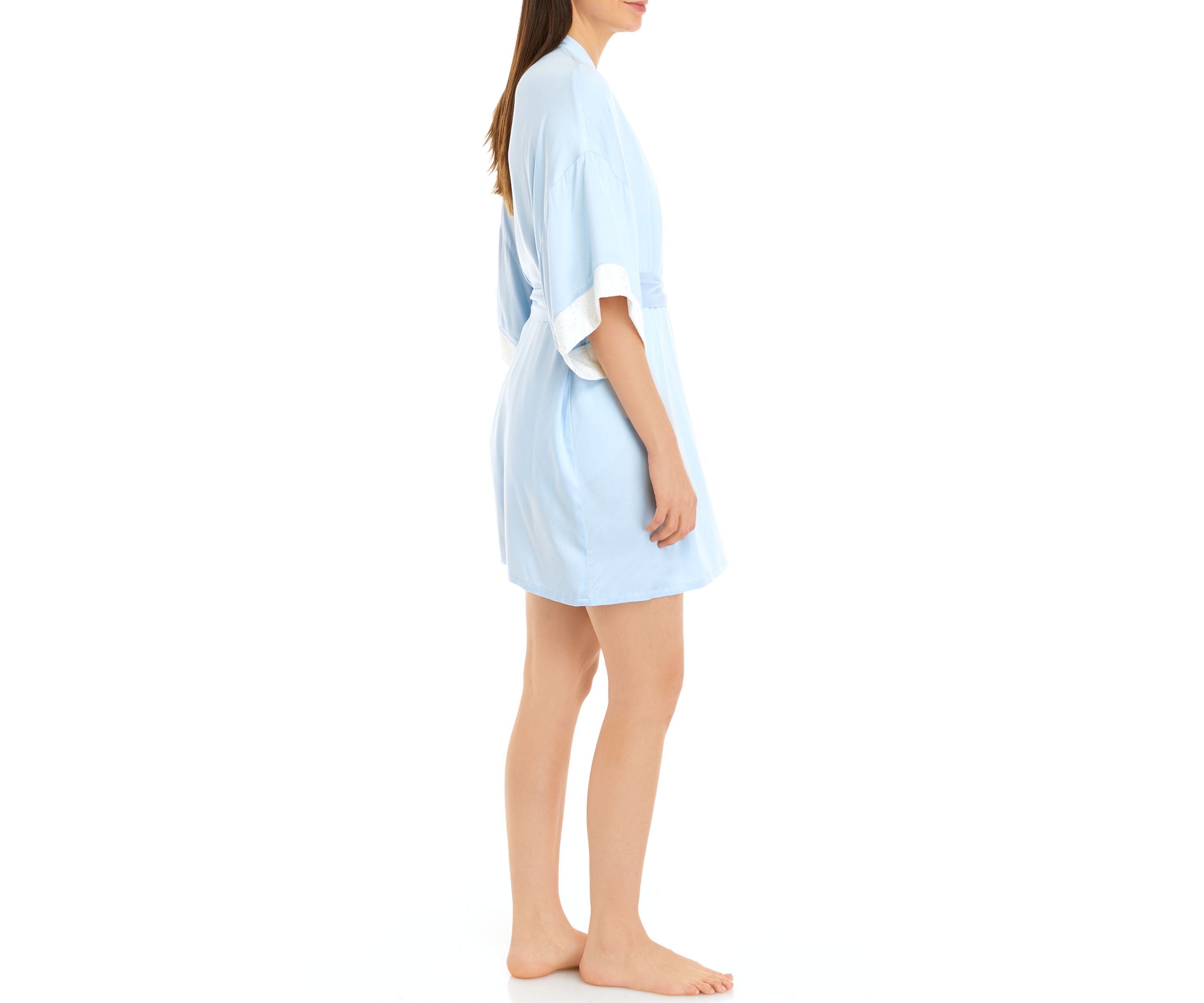Womens Jersey Kimono Robe