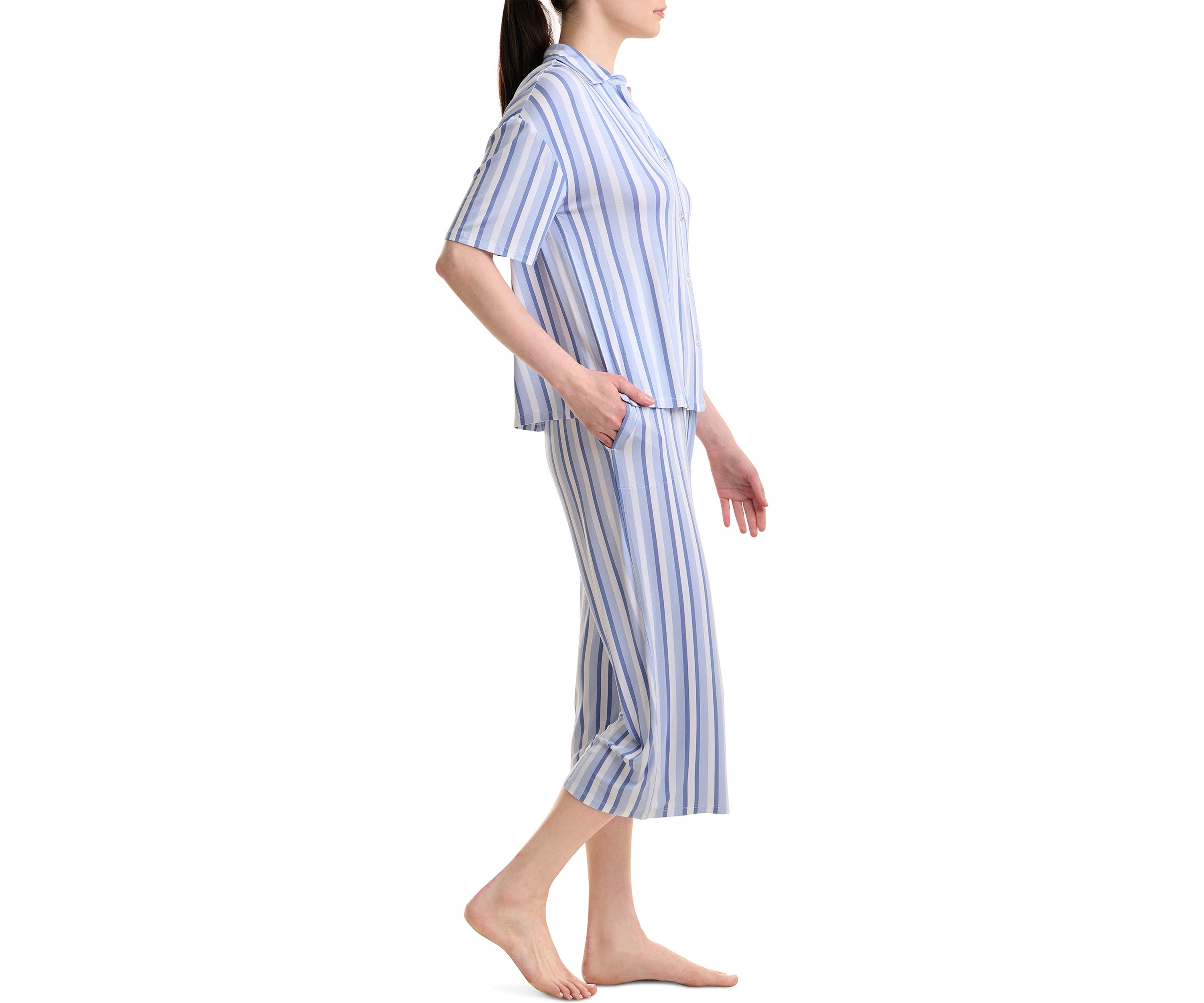 Boxy Cut Printed Pajama Set 