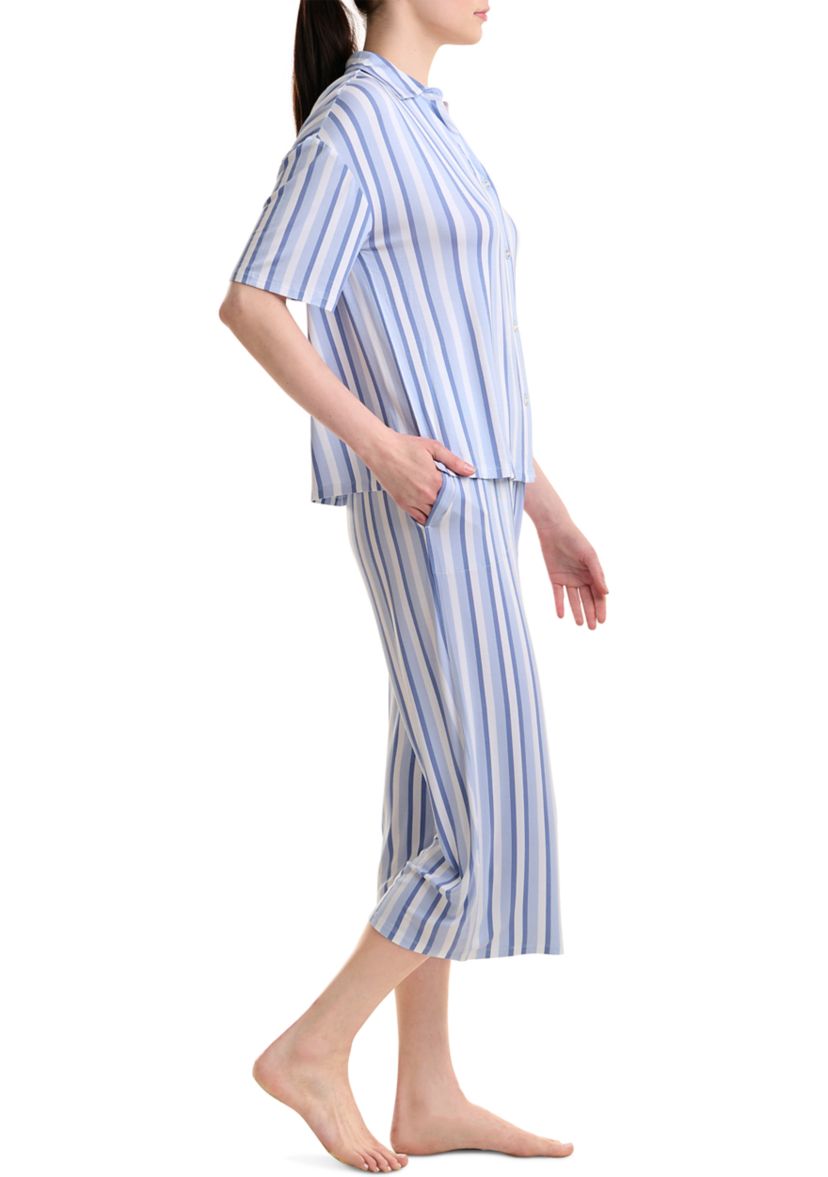 Boxy Cut Printed Pajama Set 
