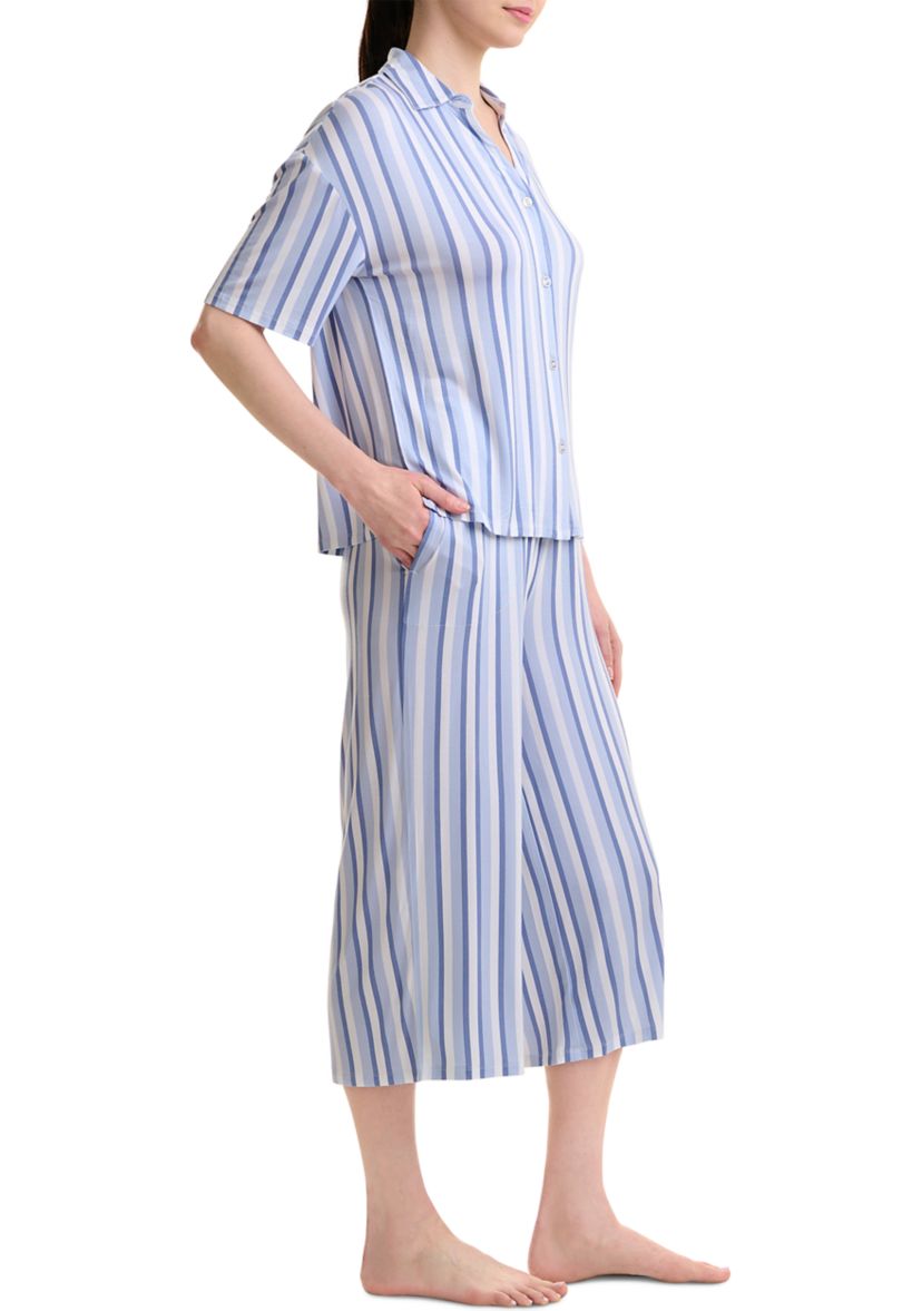 Boxy Cut Printed Pajama Set 
