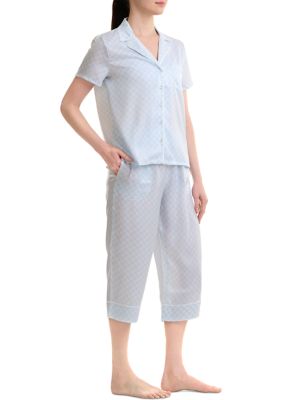 Women's Washed Satin Pajama Set
