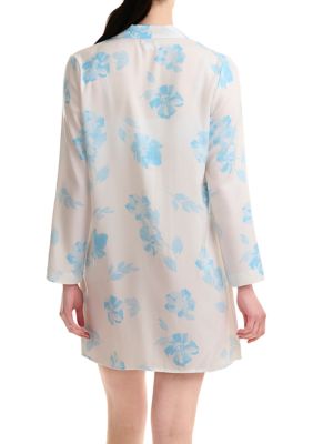 Women's Washed Satin Sleep Shirt