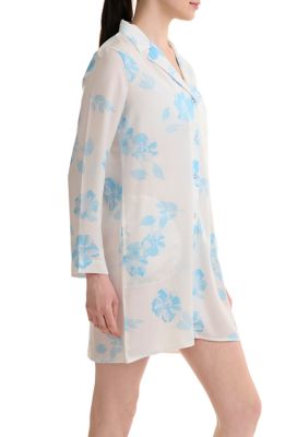 Women's Washed Satin Sleep Shirt