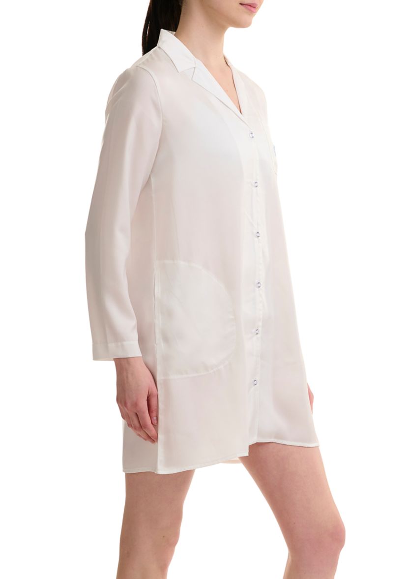 Womens Washed Satin Sleep Shirt