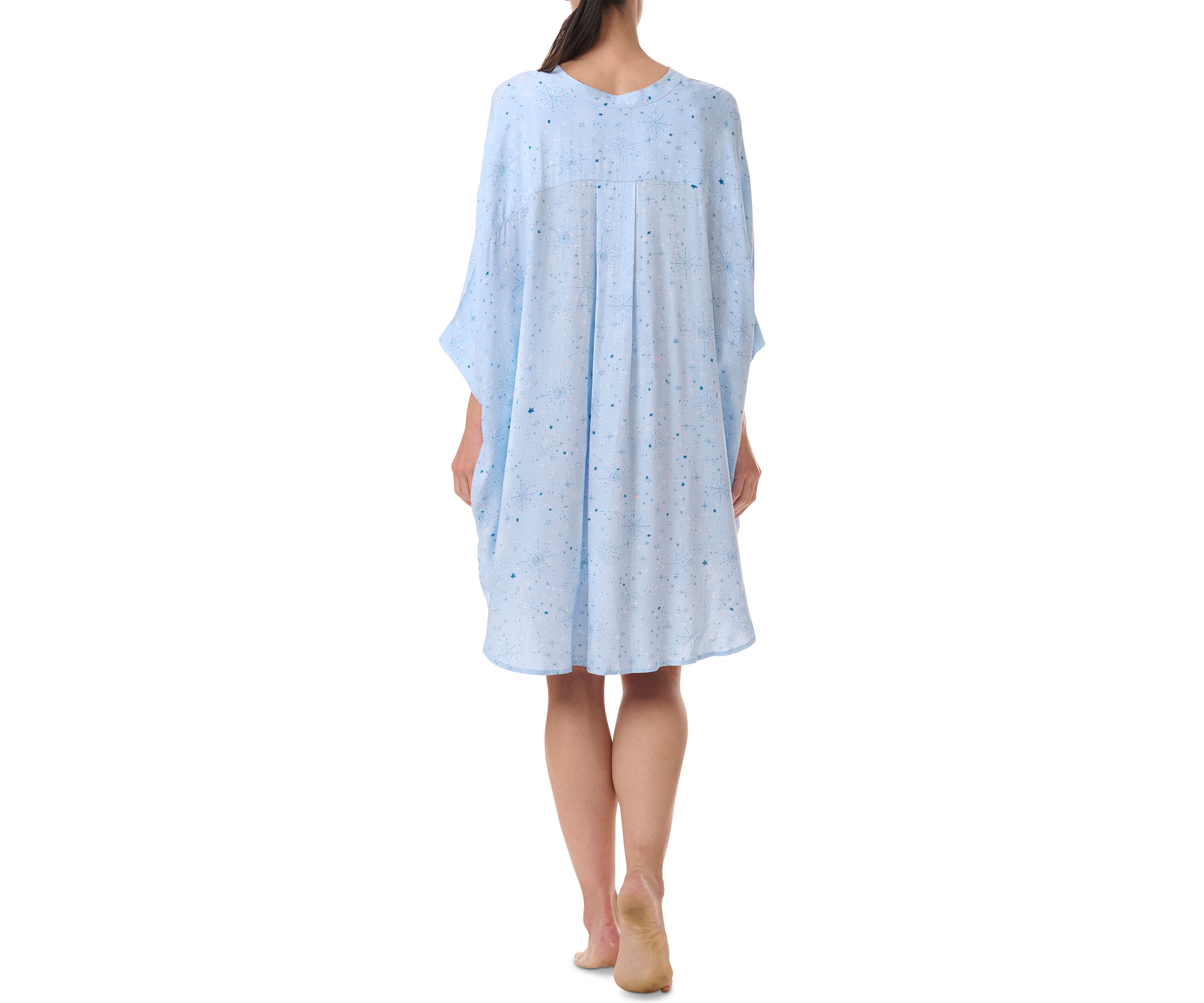 Plus Size Printed Sleepshirt 