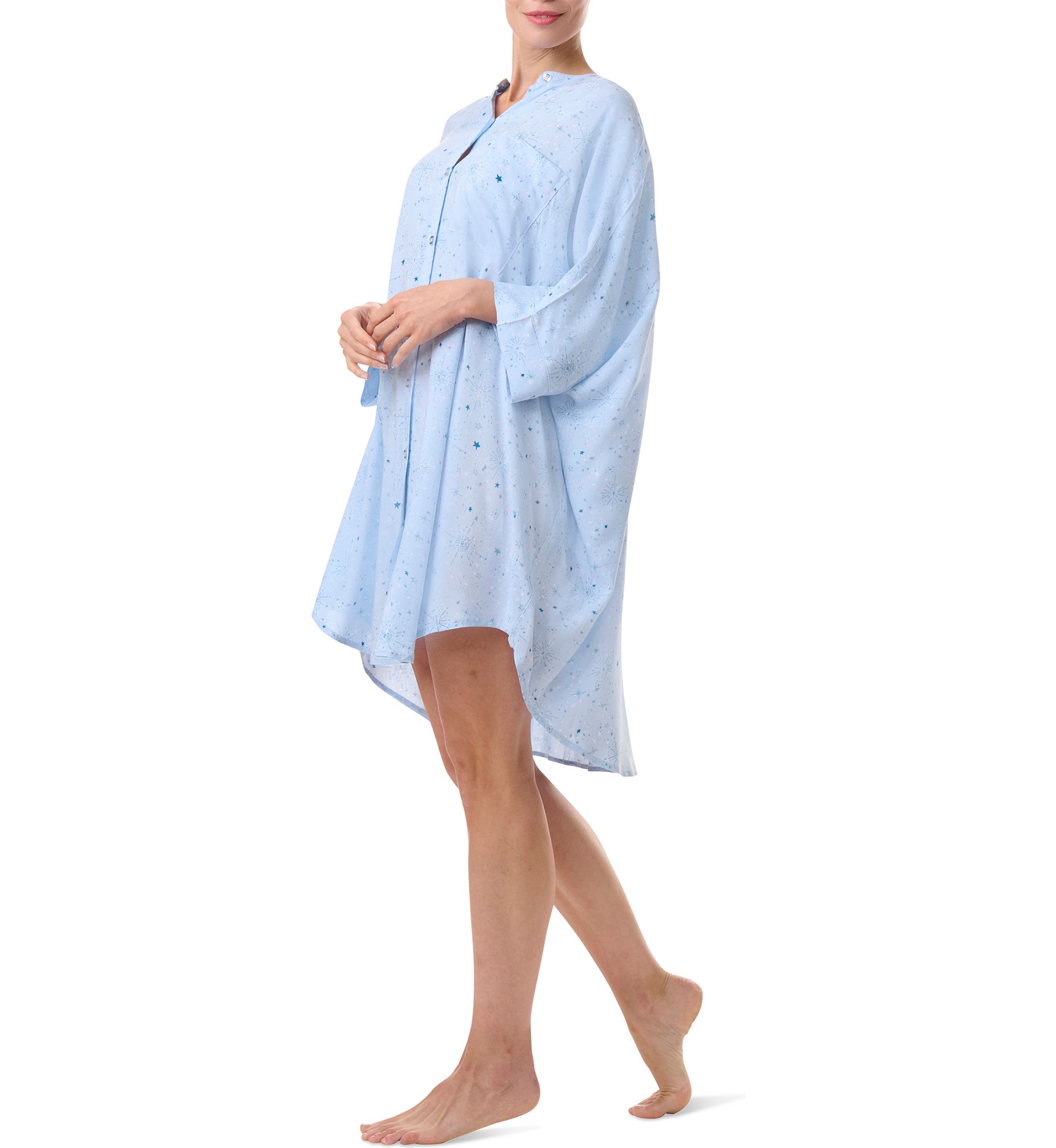 Plus Size Printed Sleepshirt 
