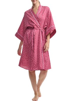 Satin Kimono Robe