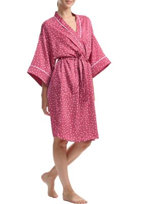 Satin Kimono Robe