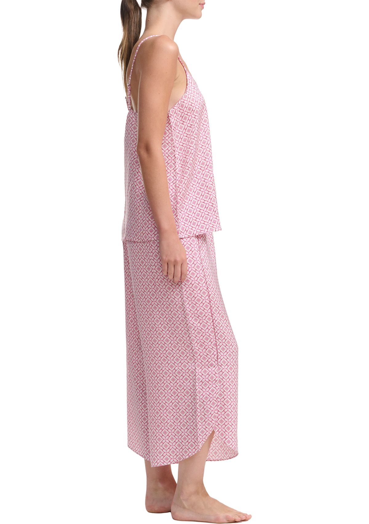 Womens Satin Pajama Set