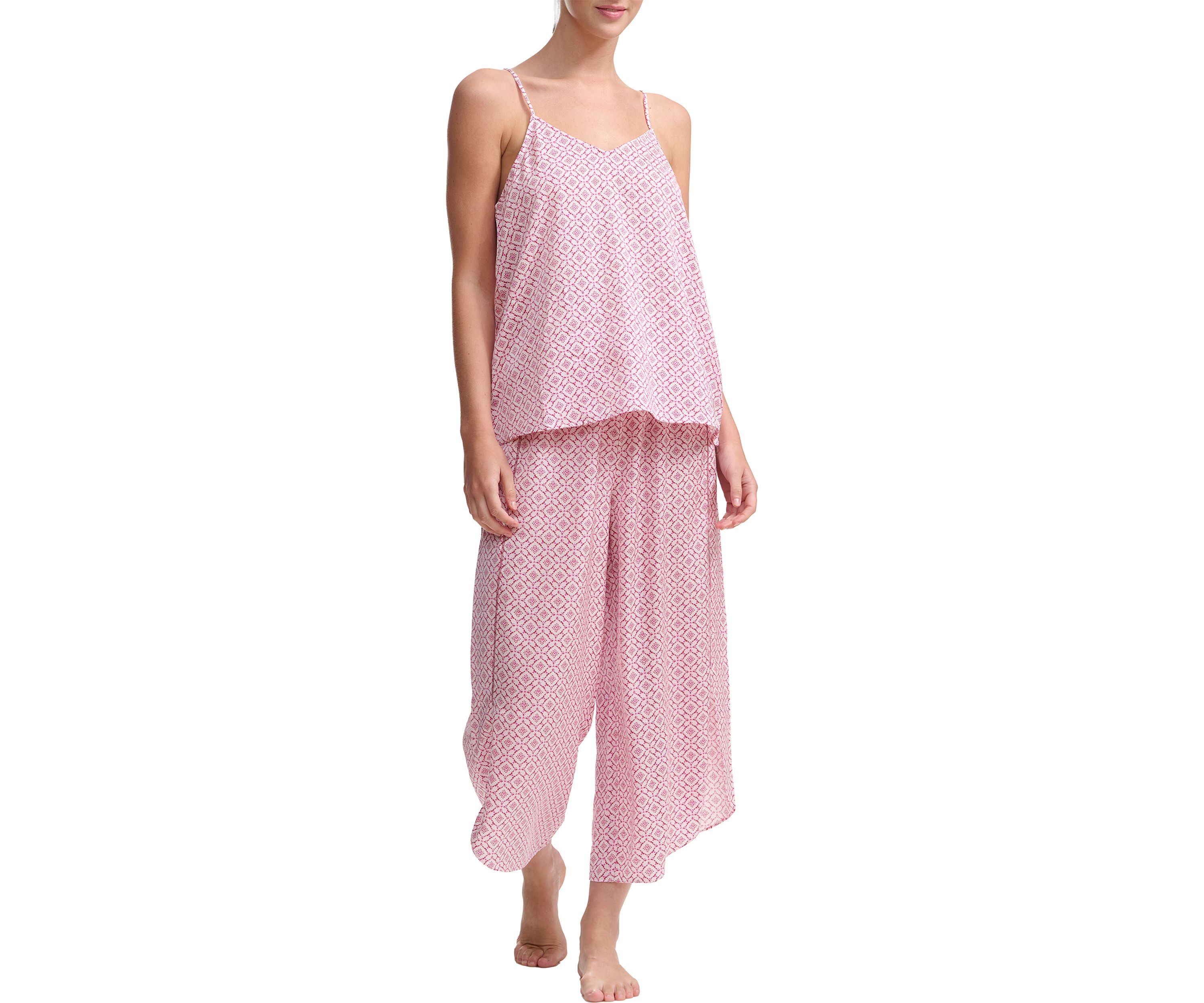 Womens Satin Pajama Set