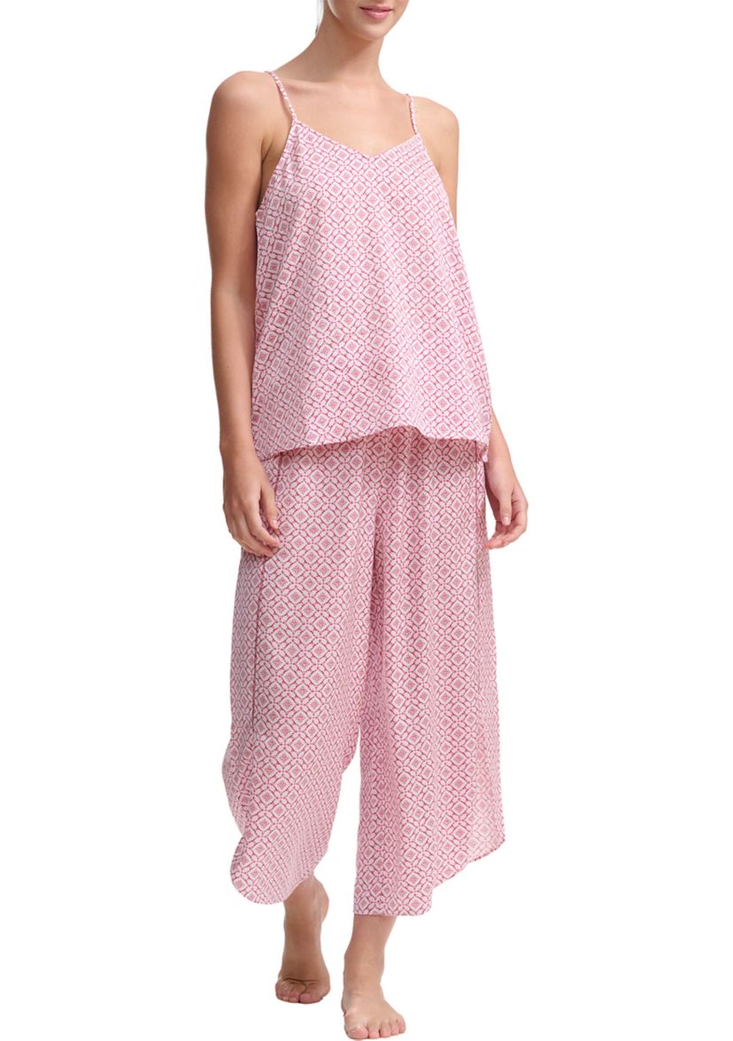 Womens Satin Pajama Set