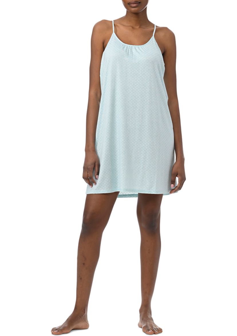 Printed Sleeveless Chemise