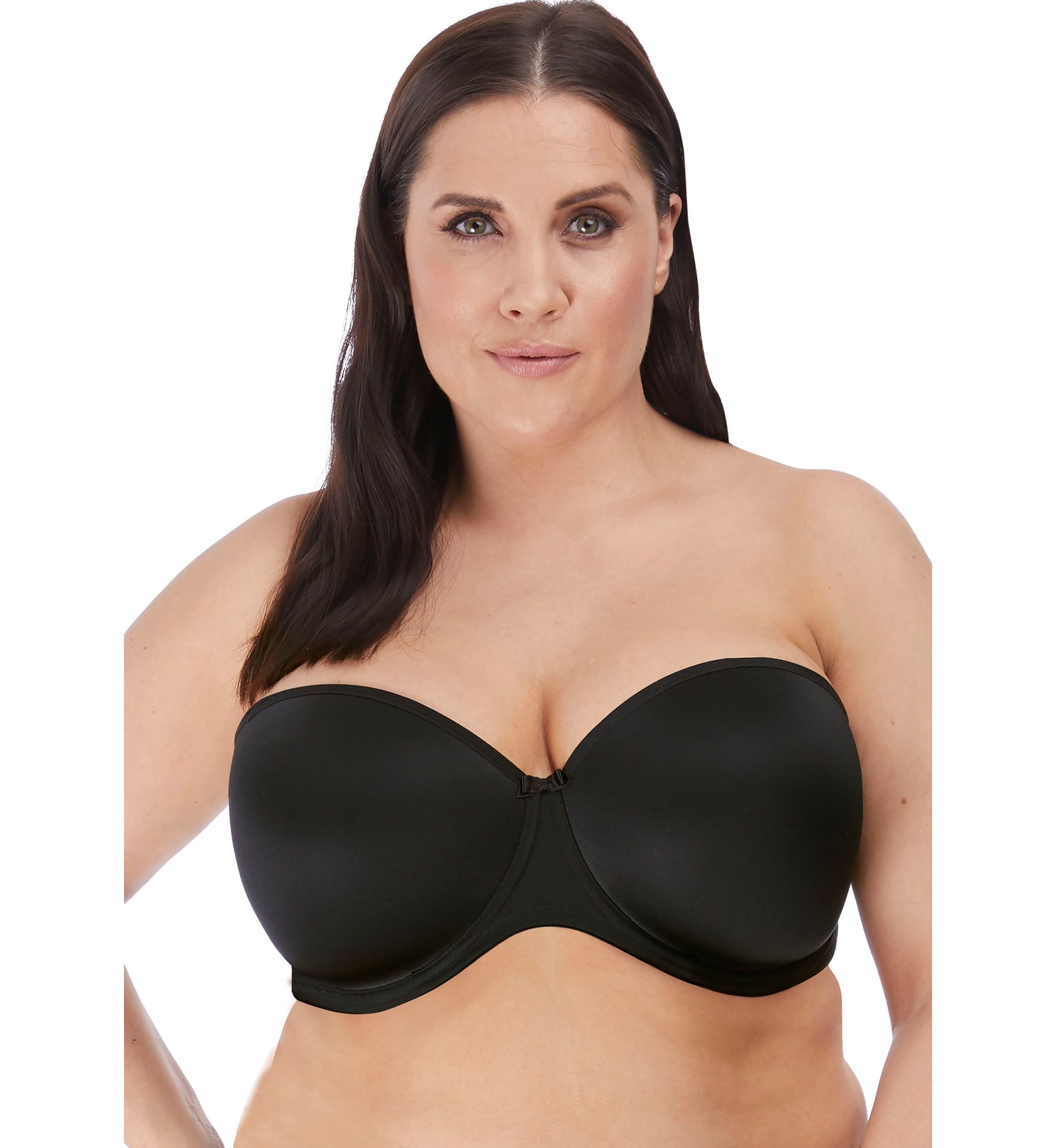 Plus Size Smooth Underwire Molded Strapless Bra