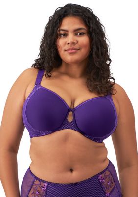 ELOMI Women's Plus Size Underwire Bra, 40 G