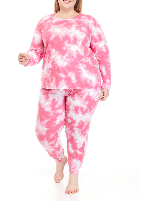 Crown & Ivy™ Plus Size Butter Knit Pajama