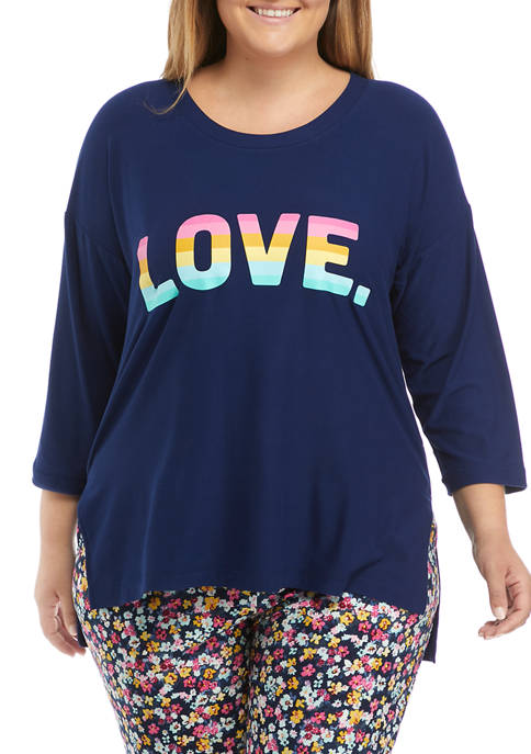 Crown & Ivy™ Plus Size Yummy Graphic T-Shirt