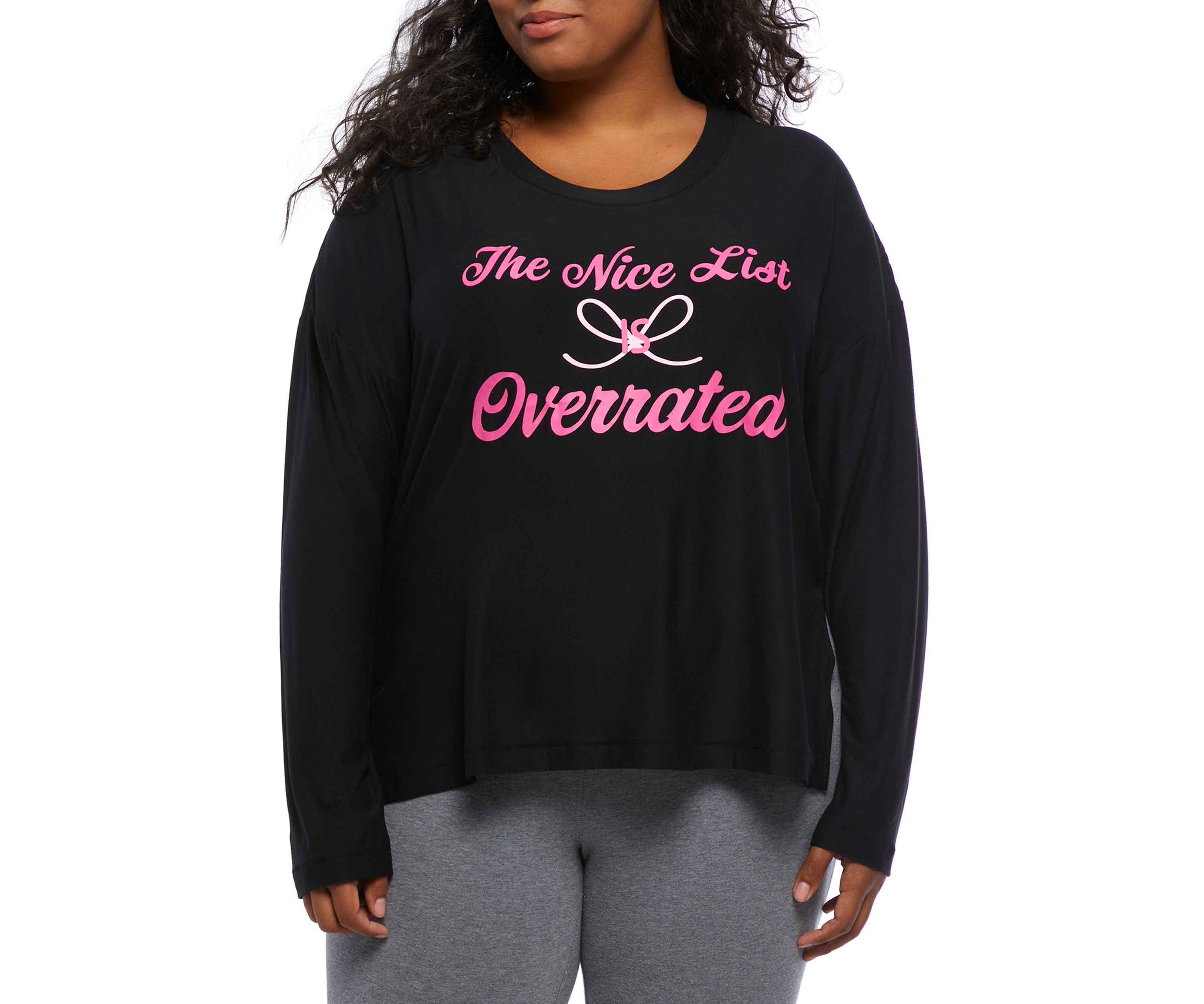 Plus Size Drop Shoulder Graphic T-Shirt 