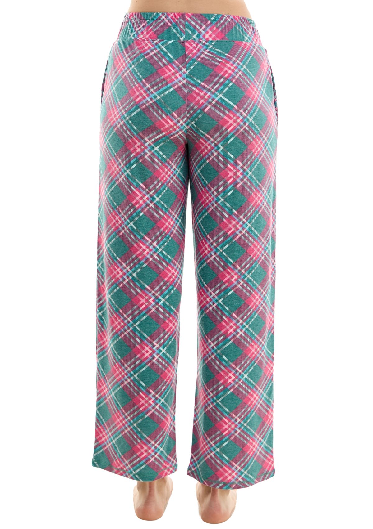 Womens Butter Knit Wide Leg Pajama Pants