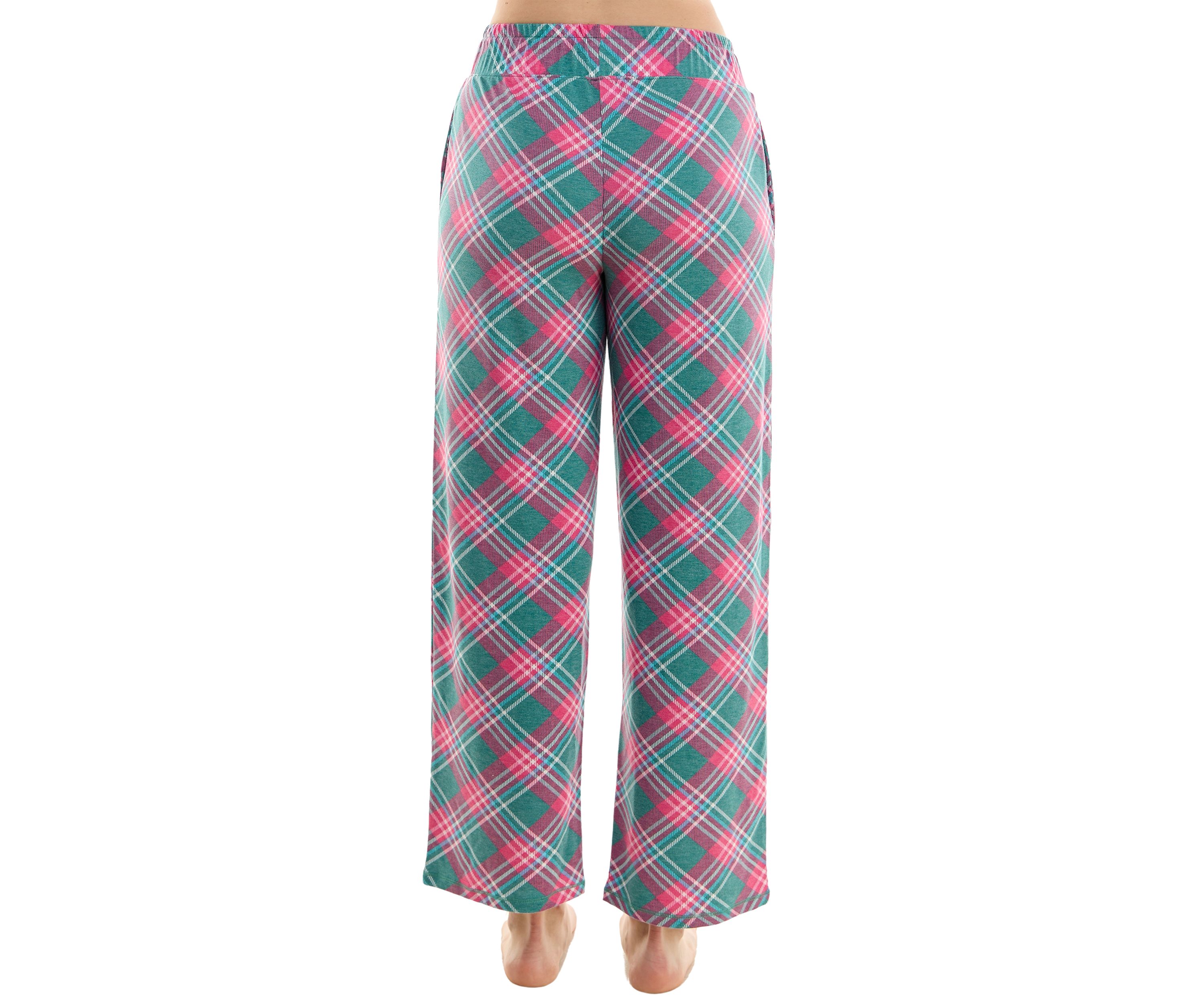 Womens Butter Knit Wide Leg Pajama Pants