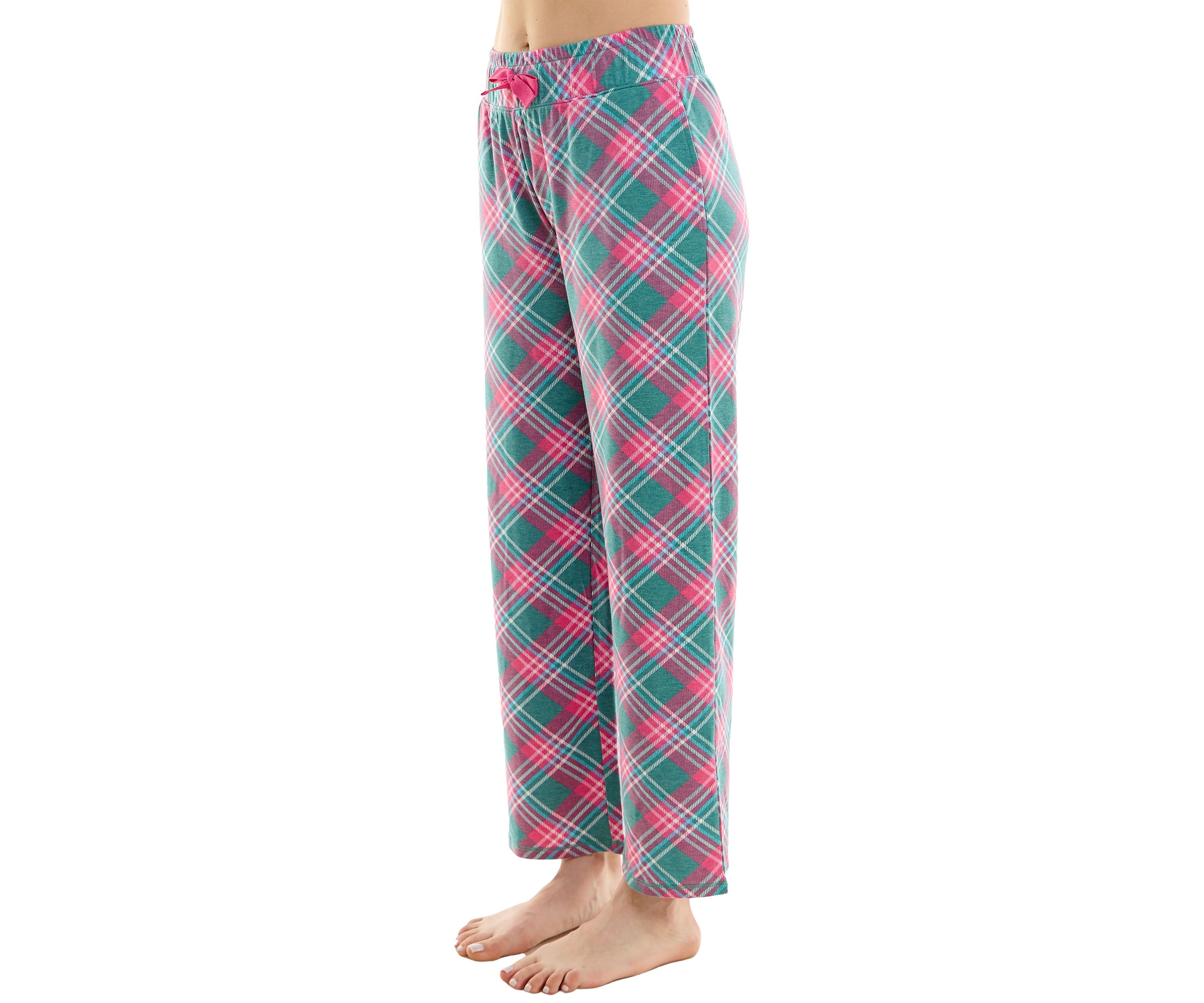 Womens Butter Knit Wide Leg Pajama Pants