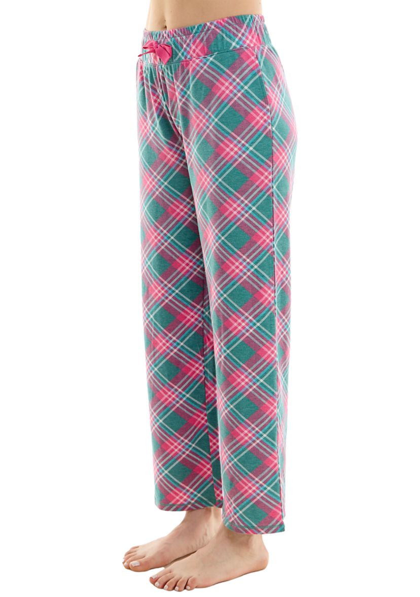 Womens Butter Knit Wide Leg Pajama Pants