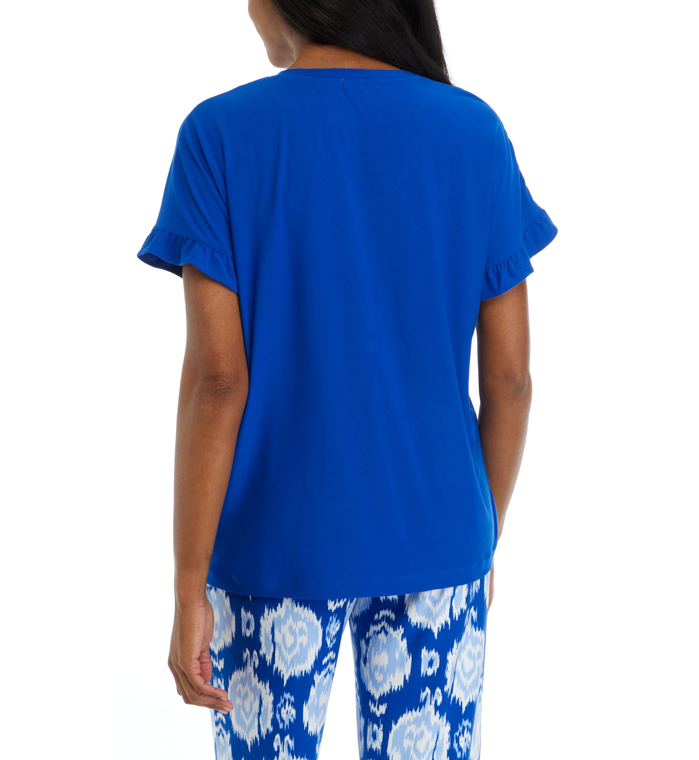 Womens Yummy V-Neck Top