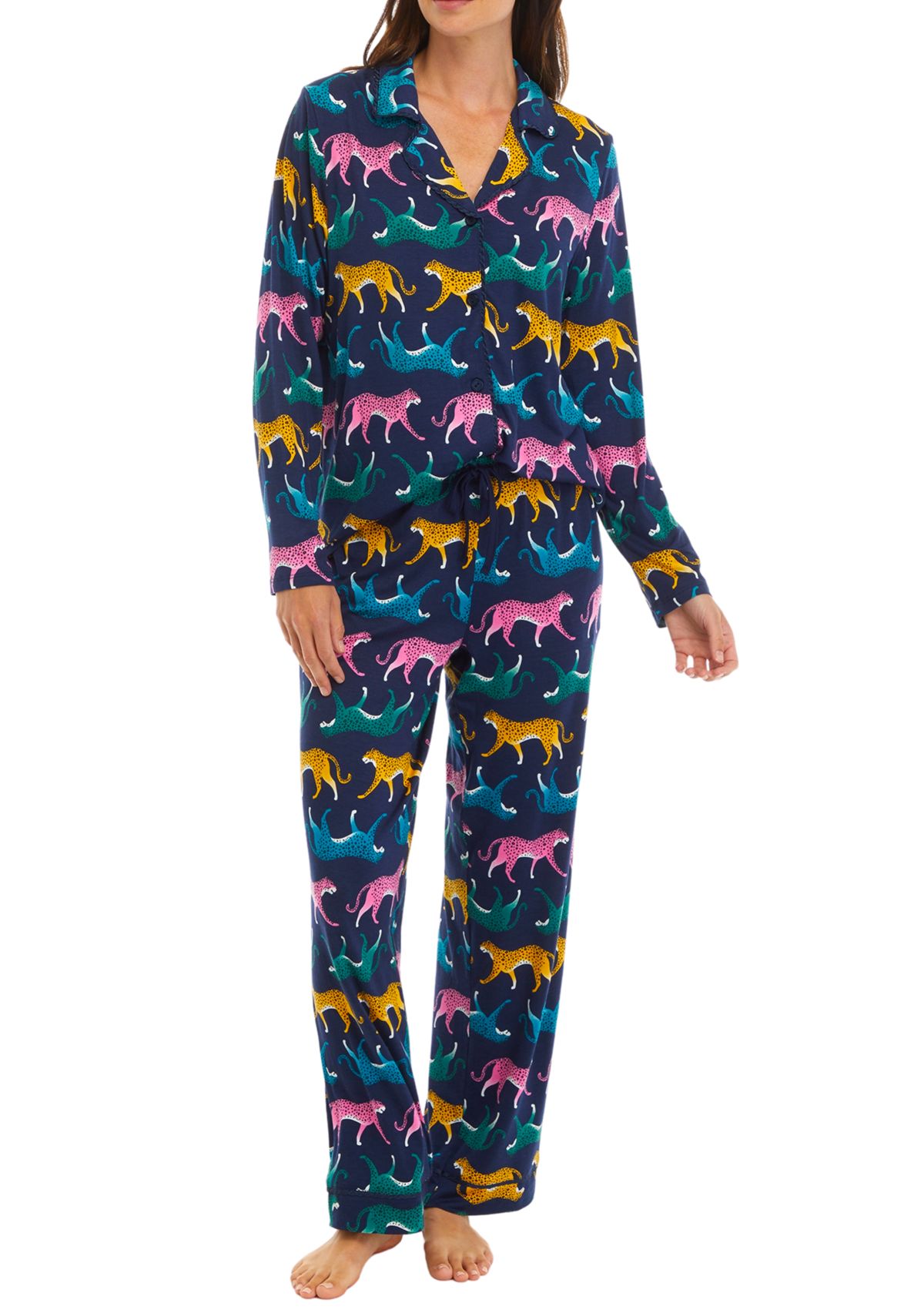 Printed Pajama Set