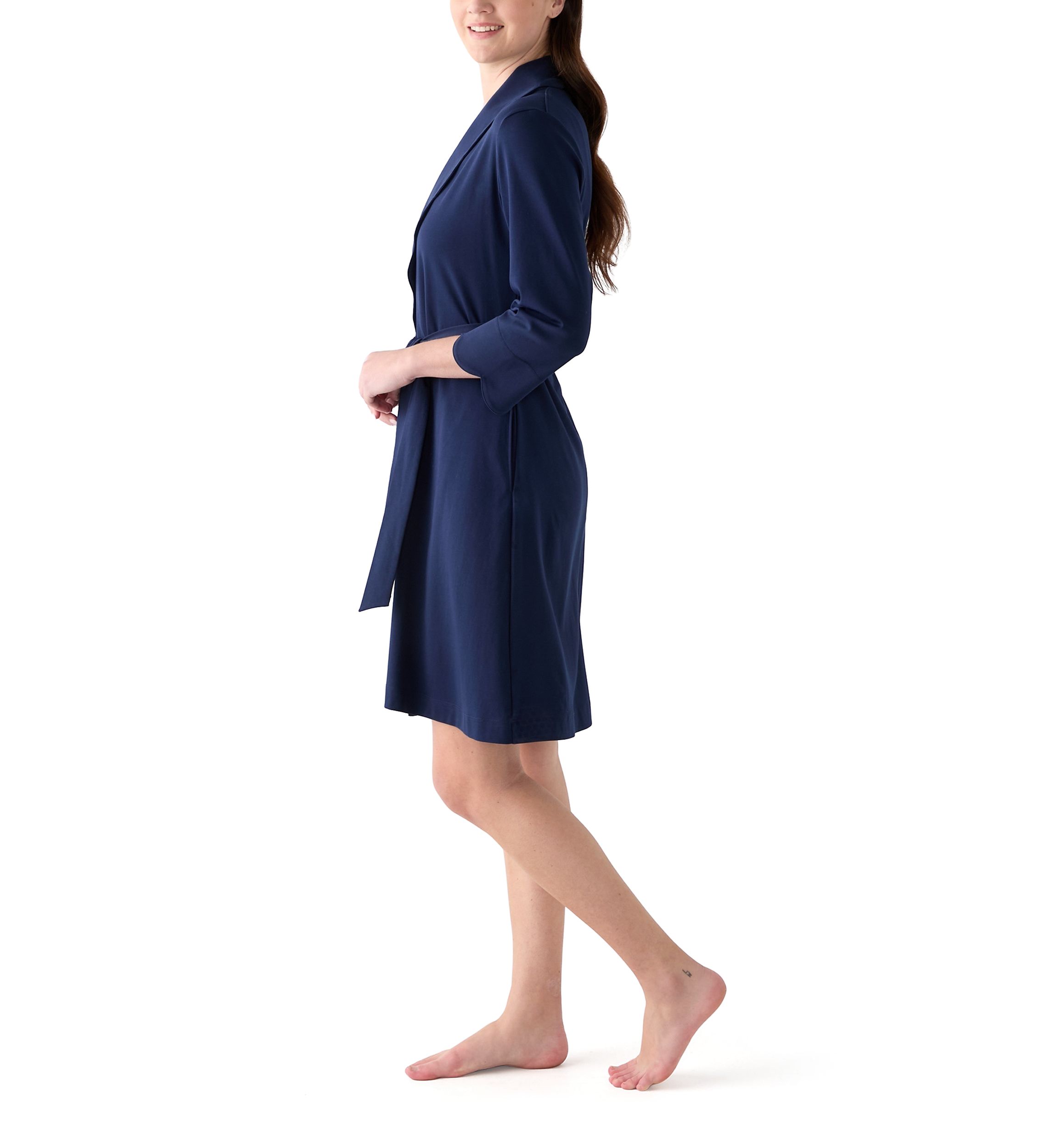 Scallop Knit Robe