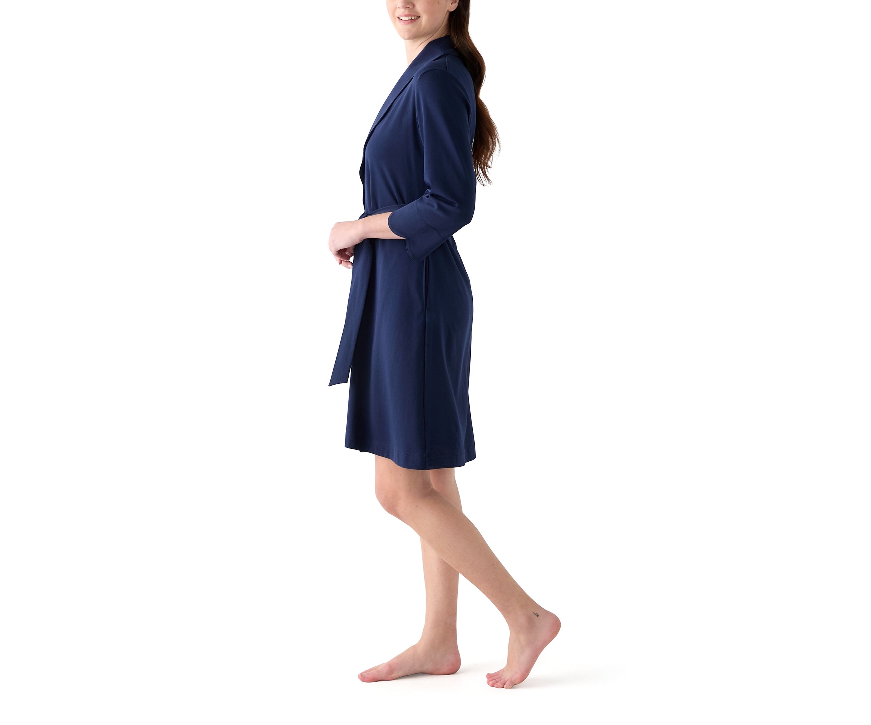 Scallop Knit Robe