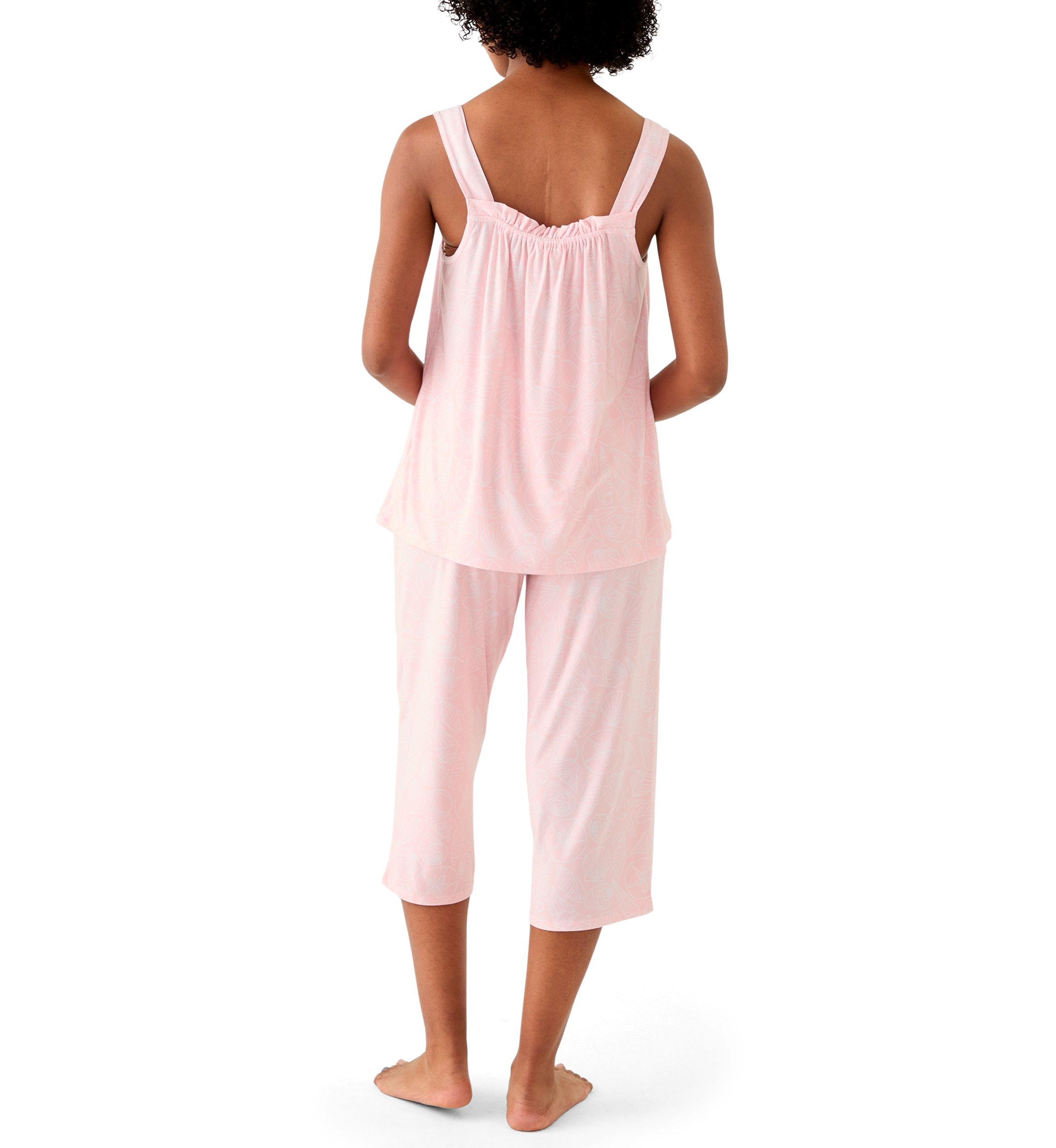 Tank Top and Wide Leg Pants Pajama Set