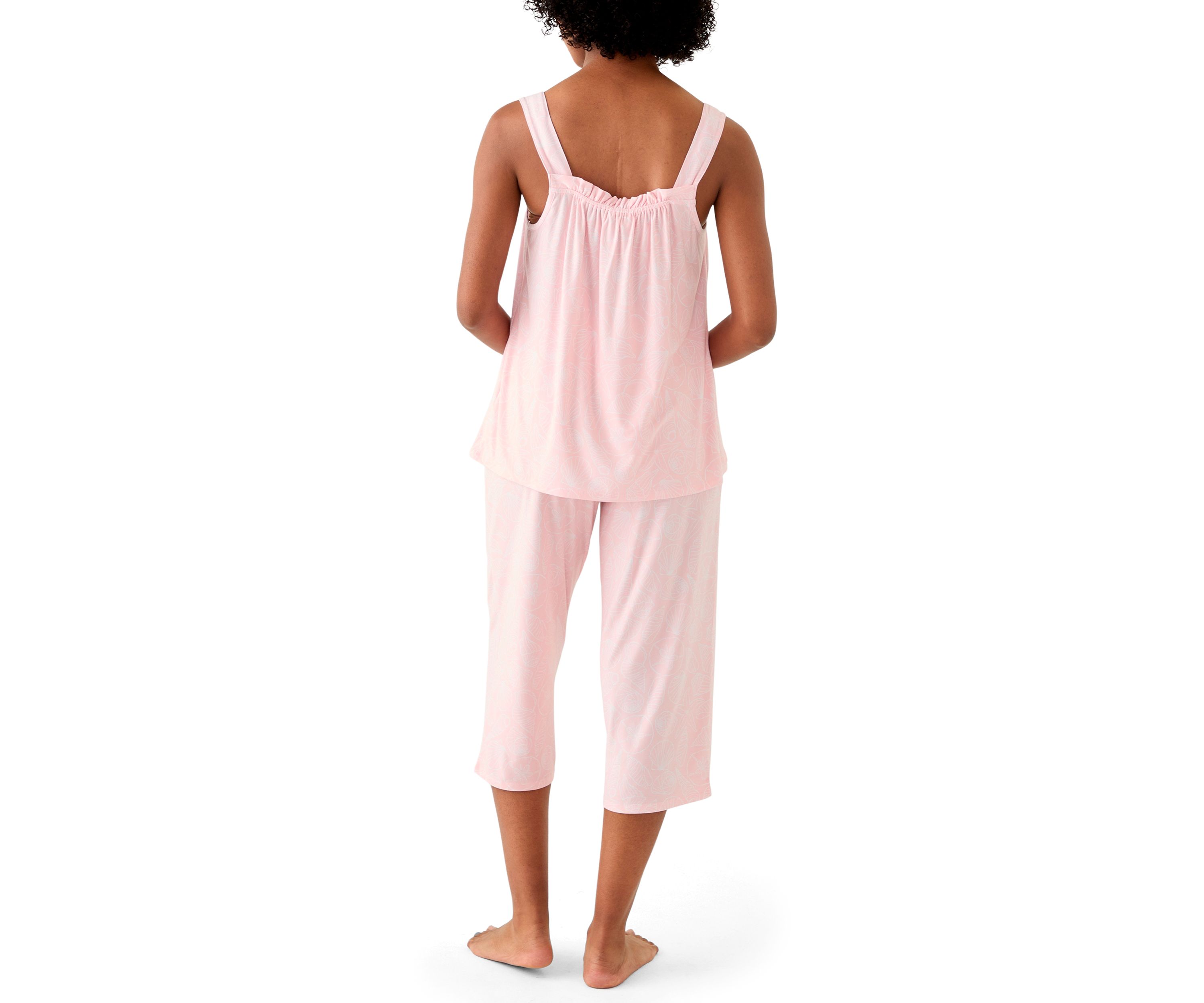 Tank Top and Wide Leg Pants Pajama Set