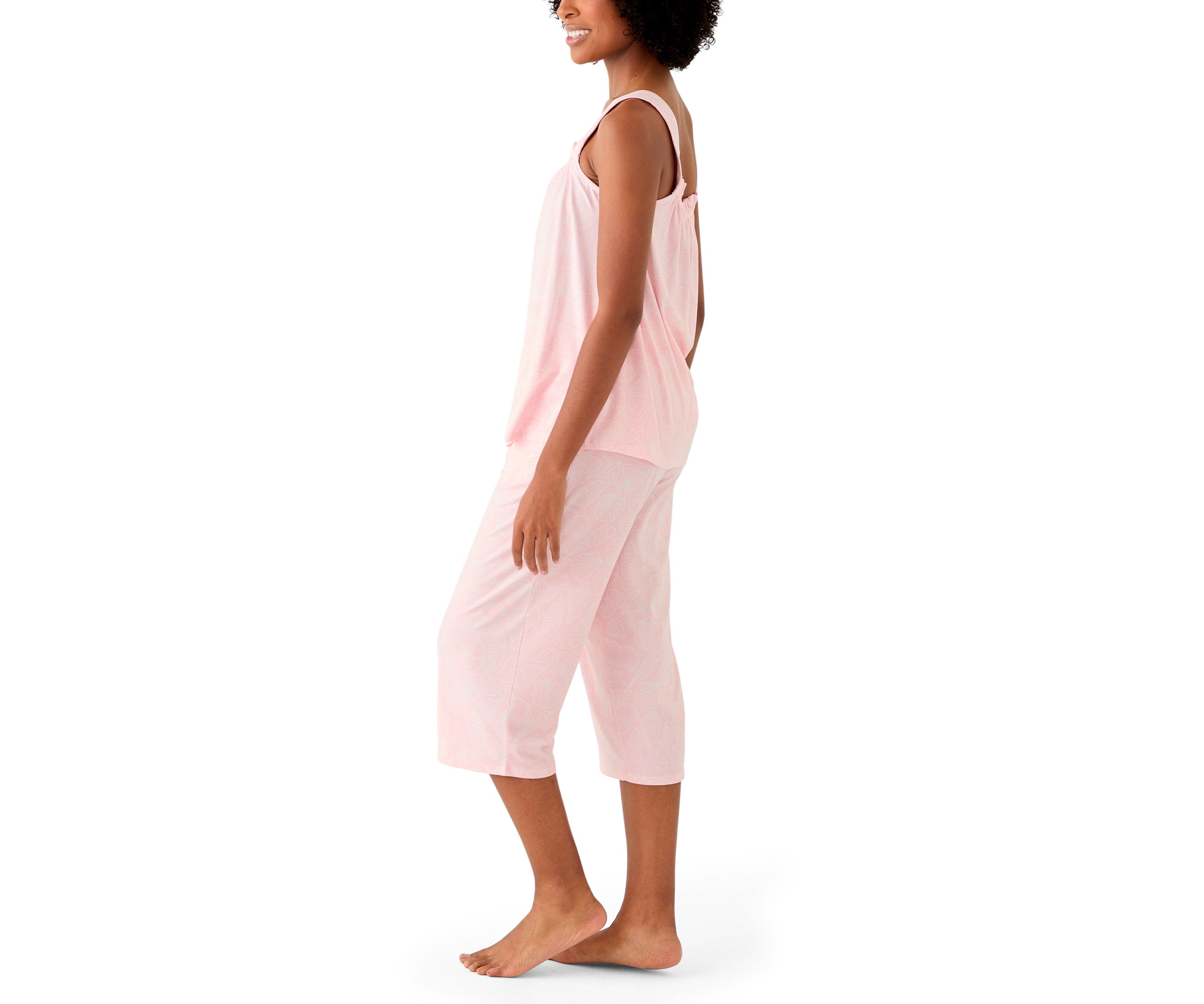 Tank Top and Wide Leg Pants Pajama Set