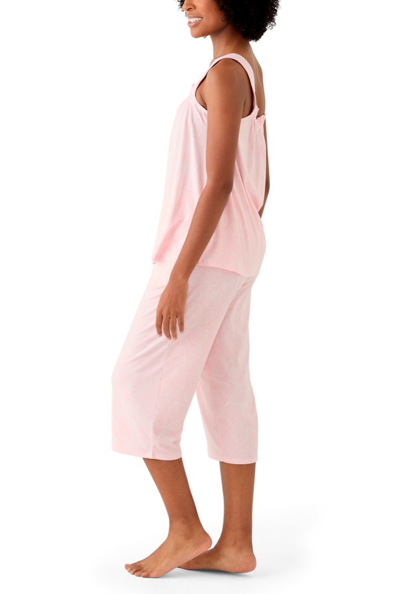 Tank Top and Wide Leg Pants Pajama Set