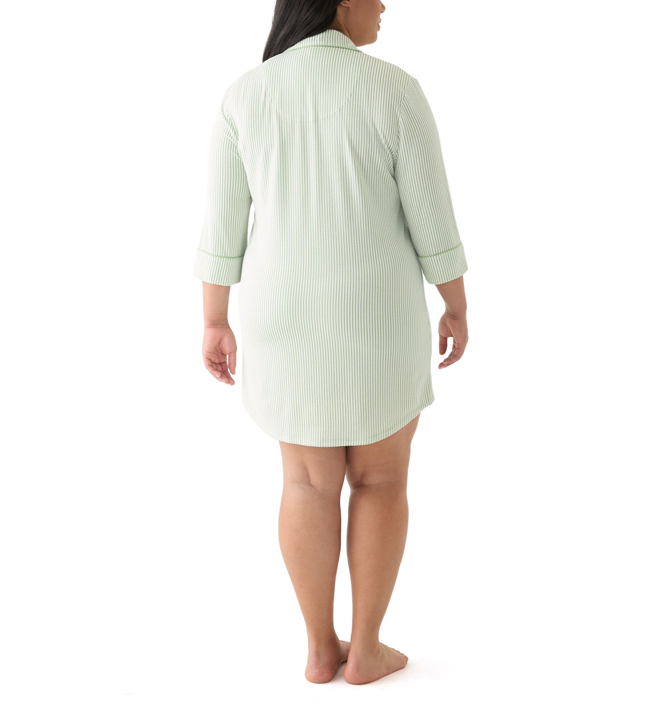 Plus Size Knit Sleep Shirt 