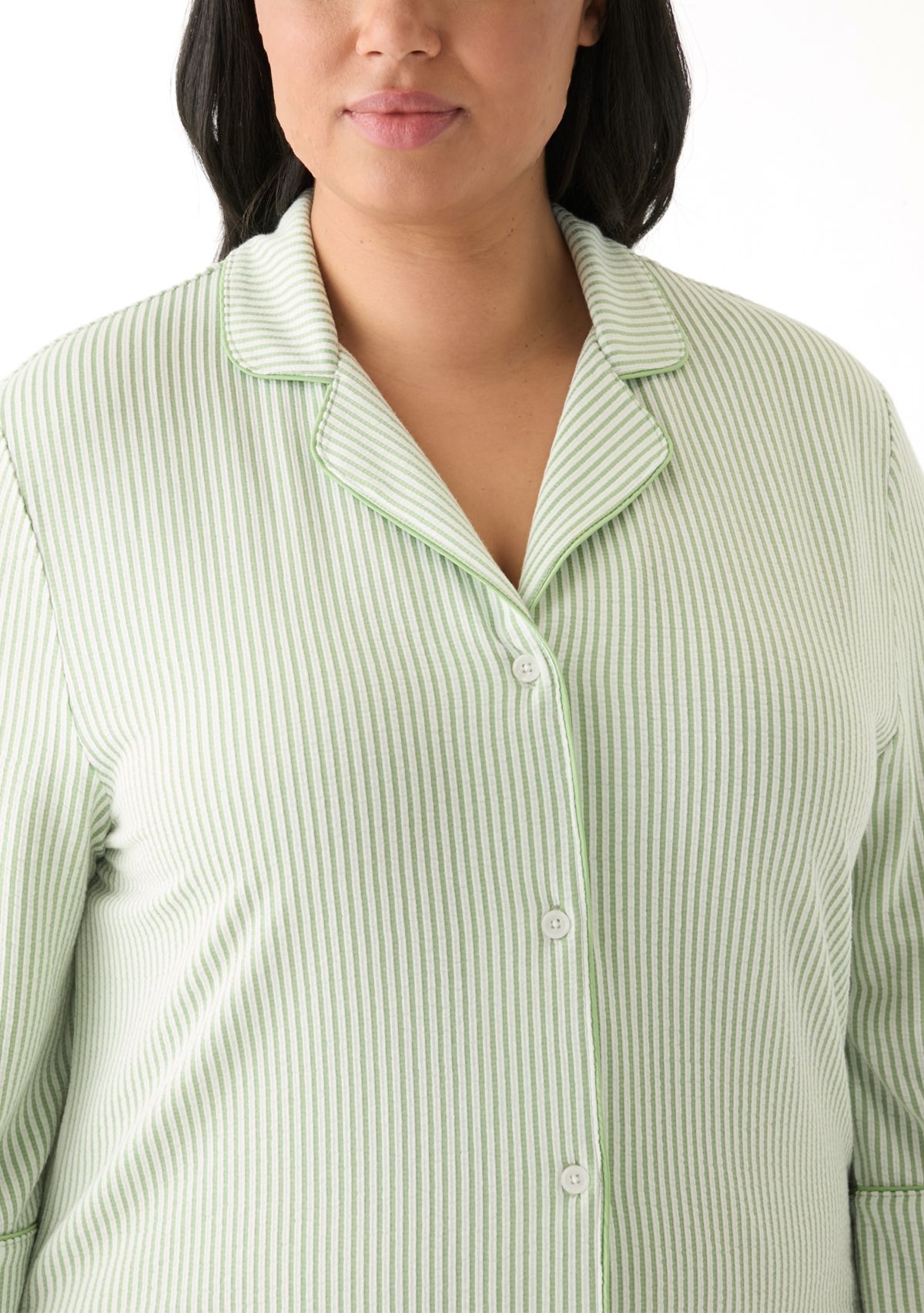 Plus Size Knit Sleep Shirt 