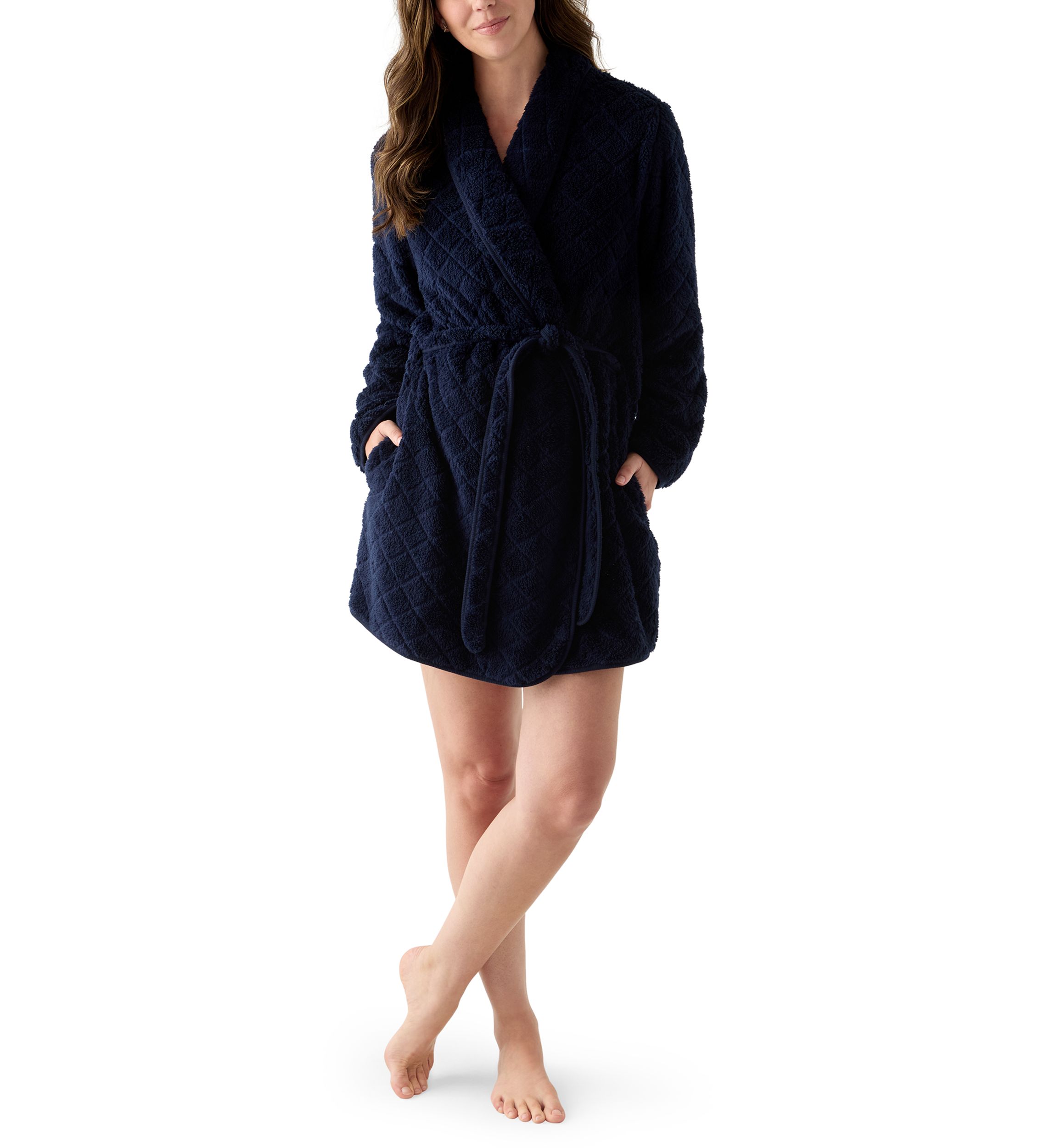 Sherpa Belted Robe