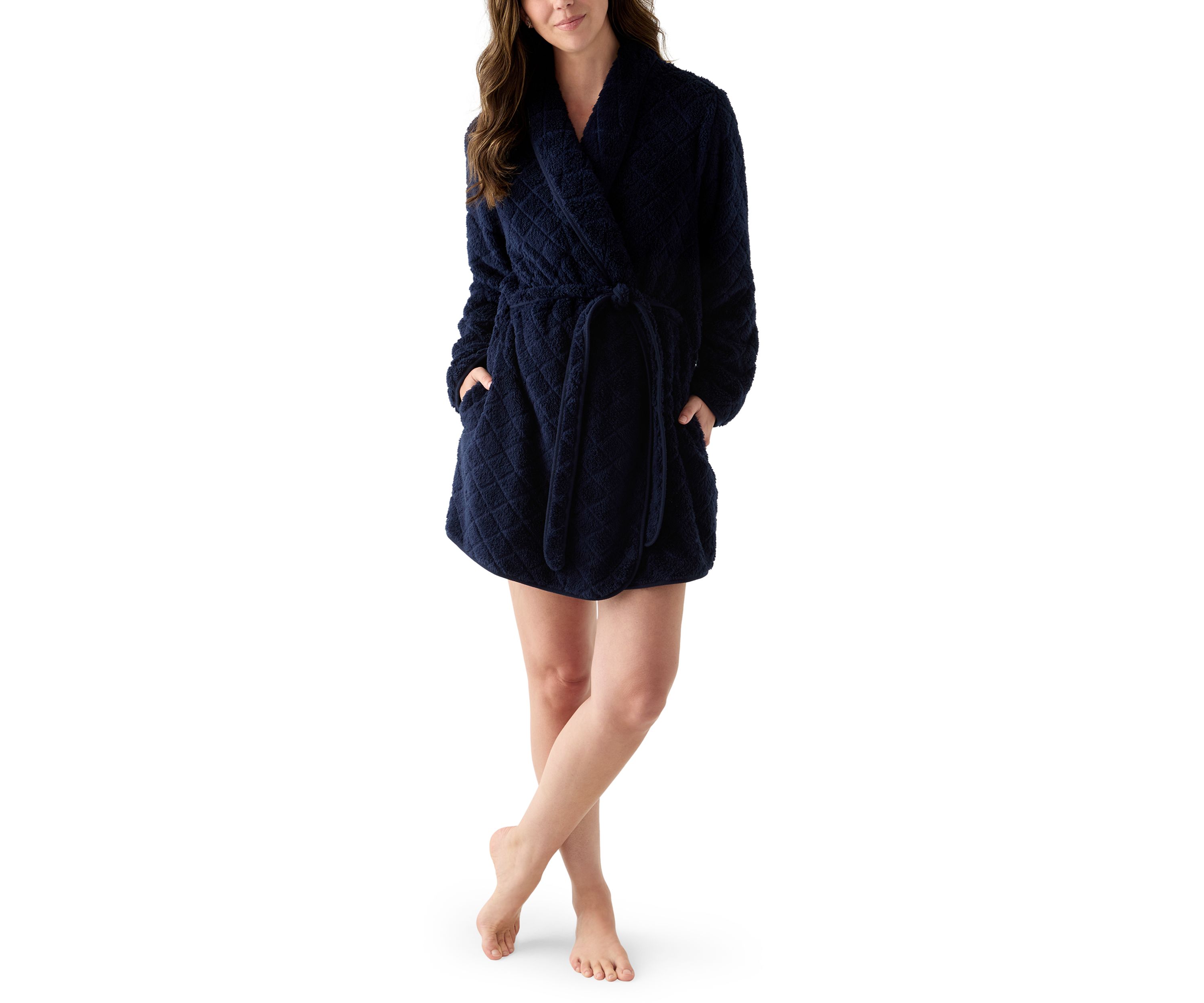 Sherpa Belted Robe