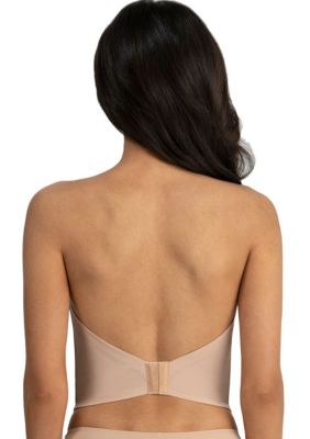 Strapless Bra, Low Back Strapless Backless Bra, Push ups, Plus