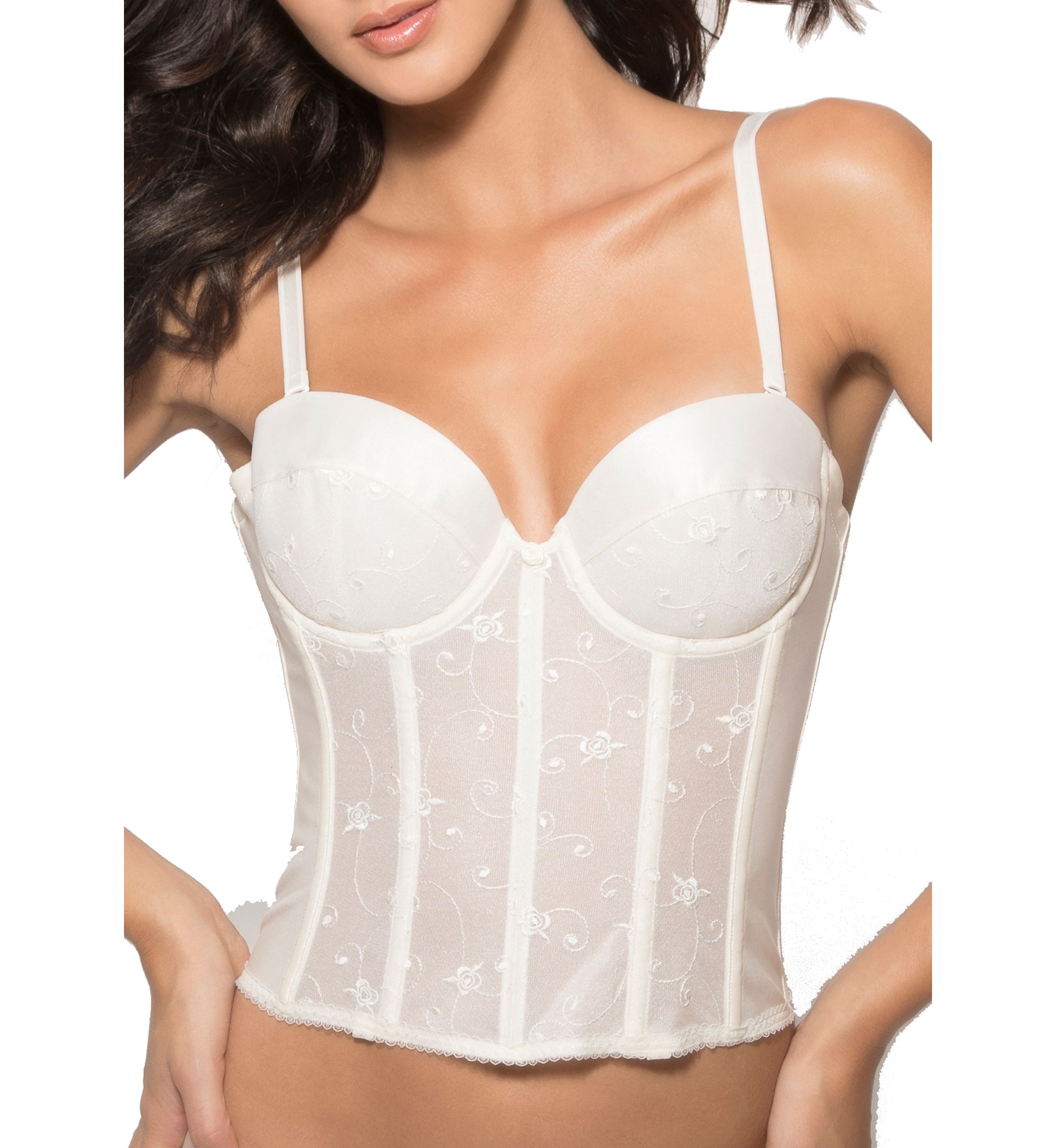 Alana Low Back Strapless Convertible Longline  Bra