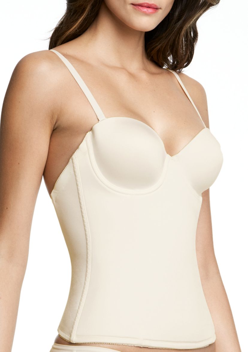 Plus Size Paige Padded Strapless Longline Bra