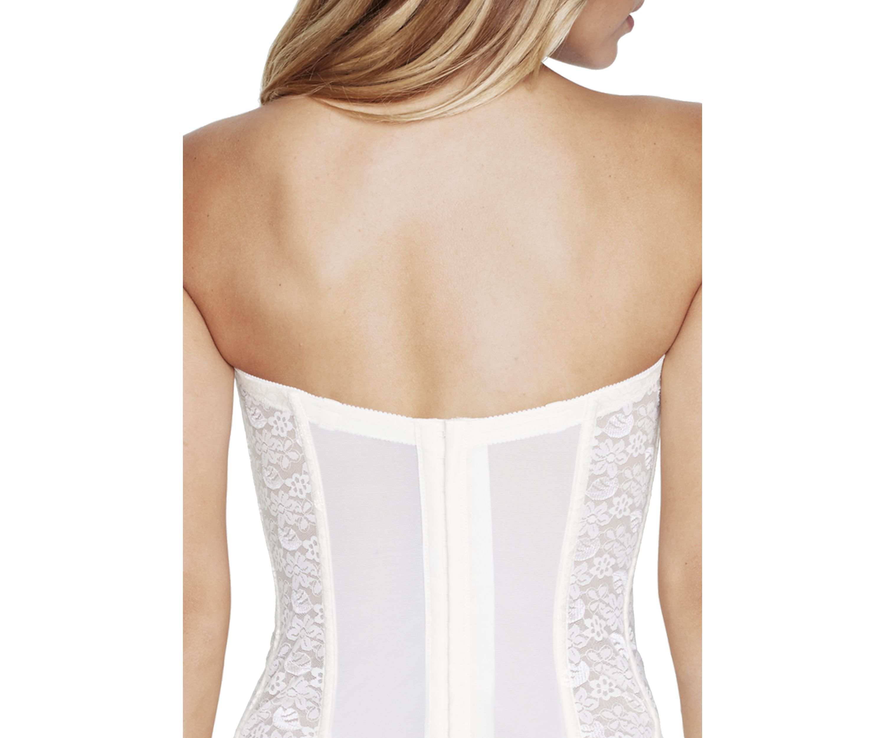 Colette Lace Corset Strapless Bra 